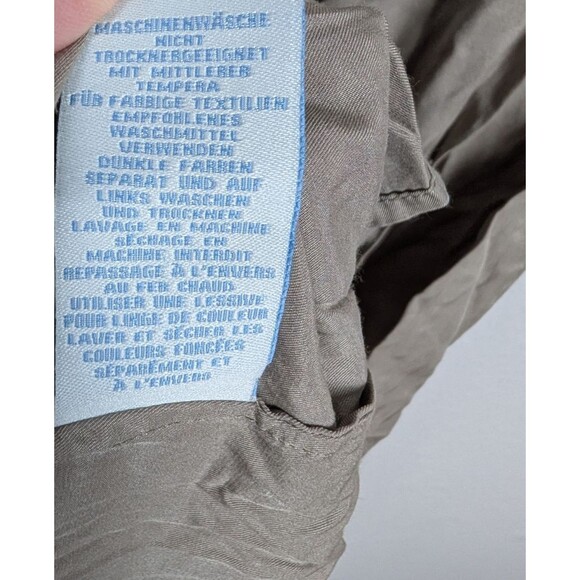 Boden Beige Button Up Dress Size 6 Front Pocket - Picture 6 of 8